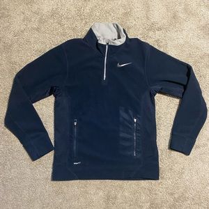 Vintage 90s Nike Therma Fit Womens 1/4 Zip Pullover Sweater